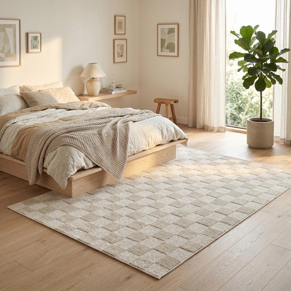 Covor bej 120x170 cm Mosaic – ESTE-image-3