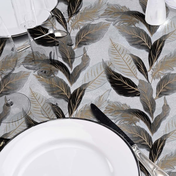 Față de masă lavabilă ø 160 cm Oralia – douceur d'intérieur-image-1