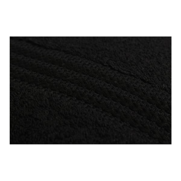 Set 4 prosoape din bumbac Foutastic Black, 50 x 90 cm-image-2