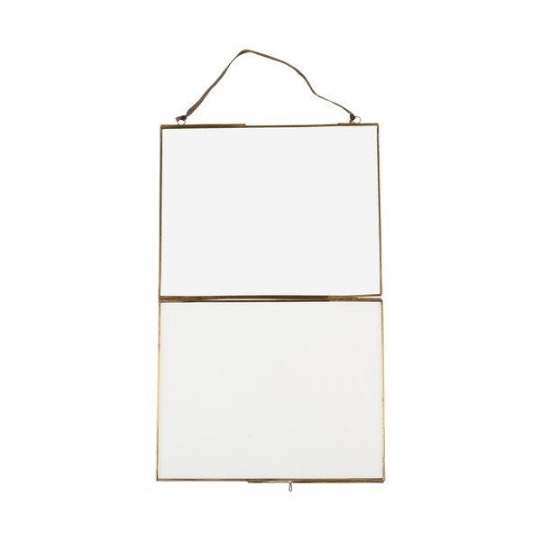 Ramă foto aurie de agățat din metal 25x20 cm – Rex London-image-3