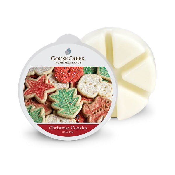 Ceară aromată pentru lămpi aromaterapie Goose Creek Christmas Cookies, 65 ore de ardere