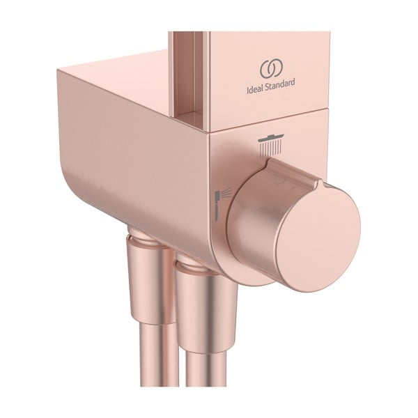 Set de duș roz deschis din metal 110 cm ALU+ – Ideal Standard-image-2