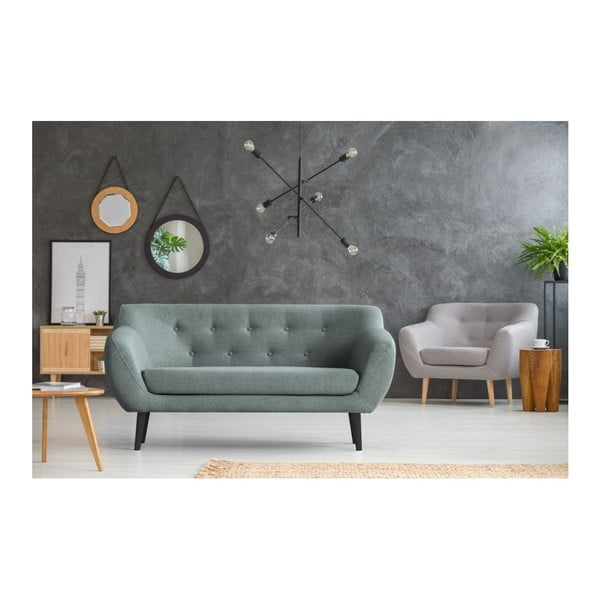 Canapea Mazzini Sofas Piemont, verde mat, 158 cm-image-3