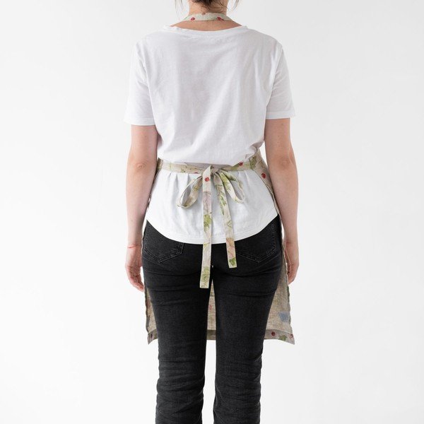 Șorț de bucătărie din in Linen Tales Daily Apron Jingle Bells 80 x 55 cm-image-2