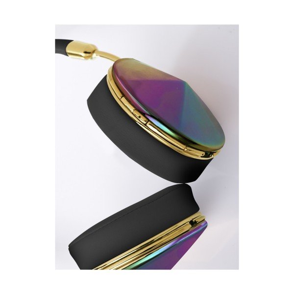 Căşti audio cu detalii în culorile curcubeului Frends Taylor Wireless, negru-image-2