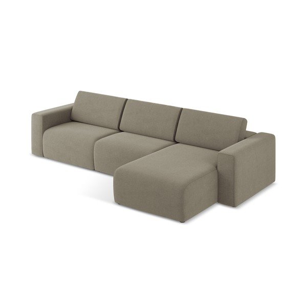 Colțar modular maro deschis (cu colț pe partea dreaptă) Kalea – Makamii-image-3