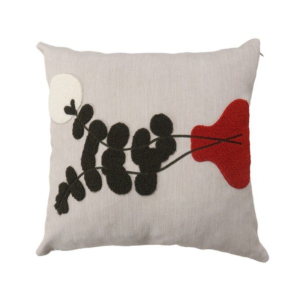 Pernă decorativă din in 43x43 cm Vazo – Mioli Decor