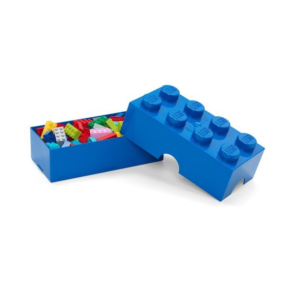 Cutie de depozitare pentru copii  albastră din plastic 20x10x7 cm – LEGO®-image-3