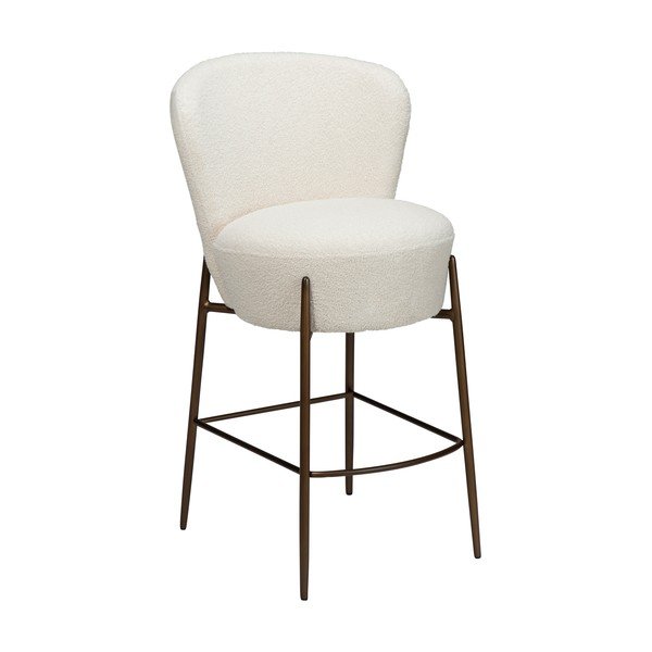 Scaun de bar gri deschis (înălțime șezut 68 cm) Orbit – DAN-FORM Denmark