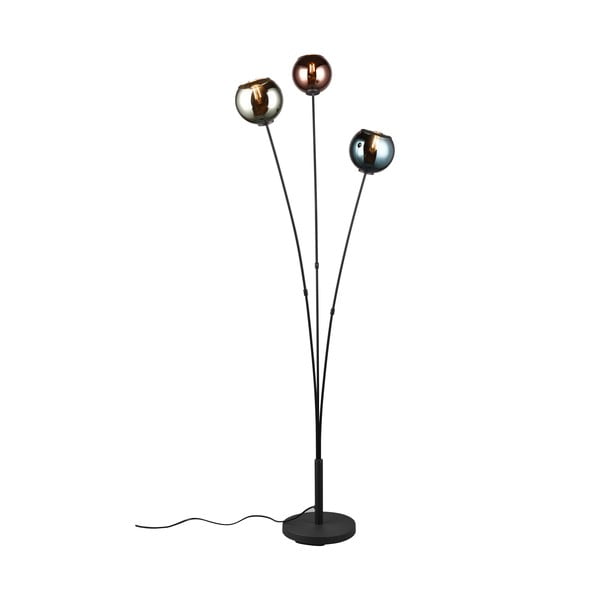 Lampadar negru lucios (înălțime 150 cm) Sheldon – Reality-image-1