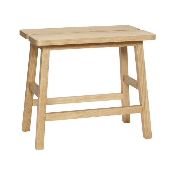 Taburet Hübsch Oak Stool, înălțime 45 cm
