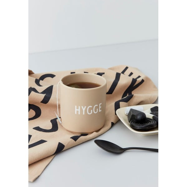 Cană bej din porțelan 300 ml Hygge – Design Letters-image-2