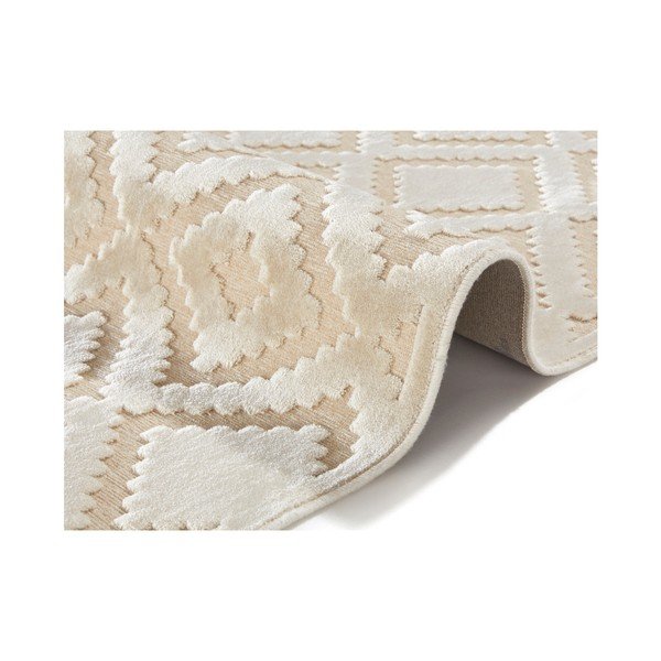 Covor din viscoză Mint Rugs Iris, 80 x 125 cm, crem-image-1