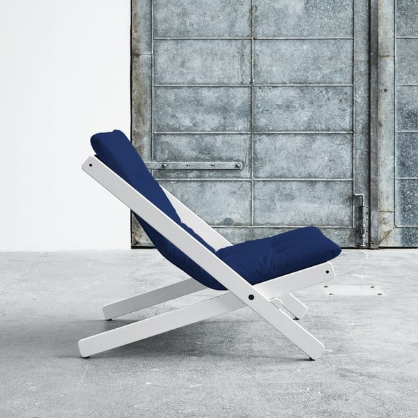 Fotoliu pliant Karup Boogie White/Royal-image-1