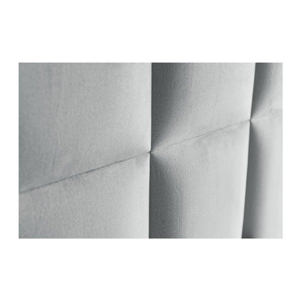 Pat boxspring gri deschis cu spațiu de depozitare 140x200 cm Flip – Ropez-image-3