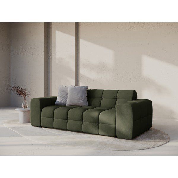 Canapea verde 222 cm Kendal – Micadoni -image-1