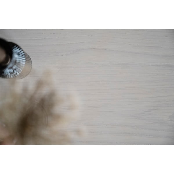 Măsuță de cafea în culoare naturală rotundă cu aspect de lemn de stejar 90x90 cm Yumi - Rowico-image-4