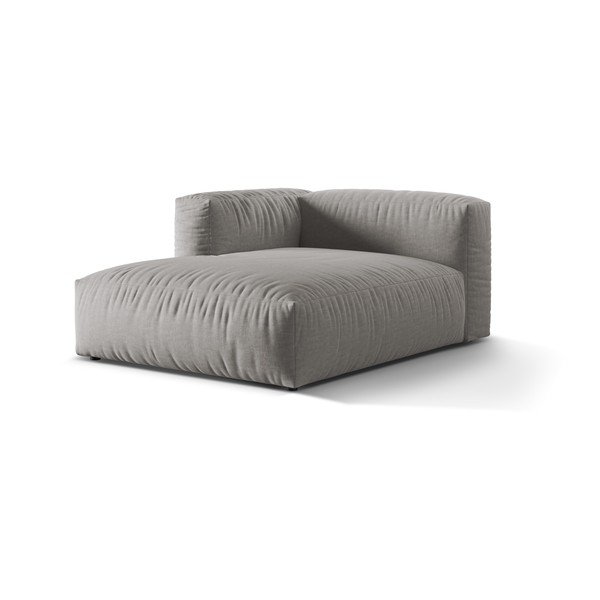 Modul pentru canapea modulară gri deschis (cu colț pe partea stângă ) Martina – Micadoni Home-image-1