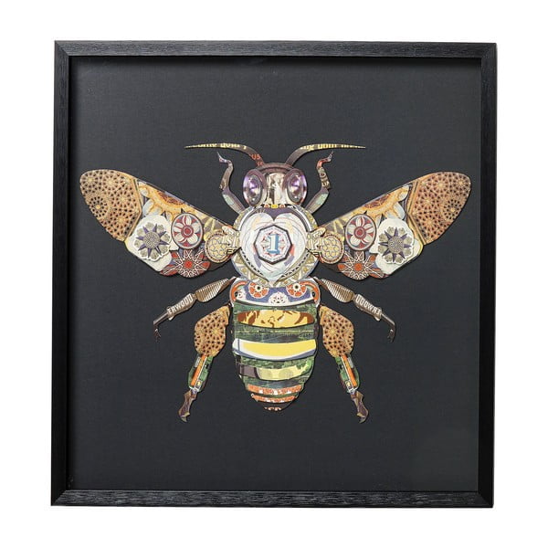 Tablou Kare Design Bee, 60 x 60 cm