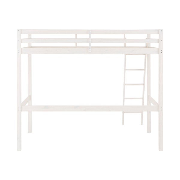 Pat supraetajat din lemn de pin Støraa Alpi2, alb-image-3