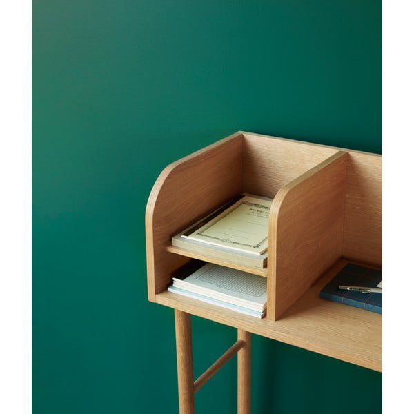 Birou cu aspect de lemn de stejar 37x84 cm Archive – Hübsch-image-2