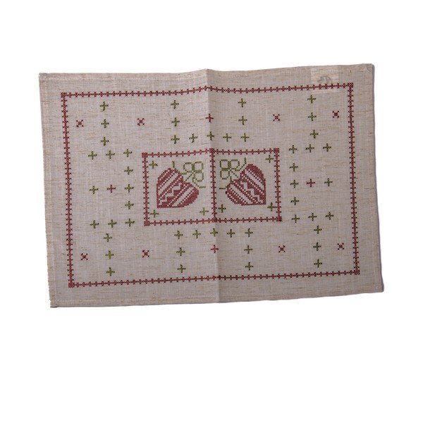 Suport pentru farfurii din material textil 33x48 cm  cu model de Crăciun – Dakls