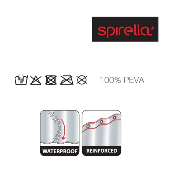 Perdea de duș 180x200 cm Goldfish – Spirella-image-3