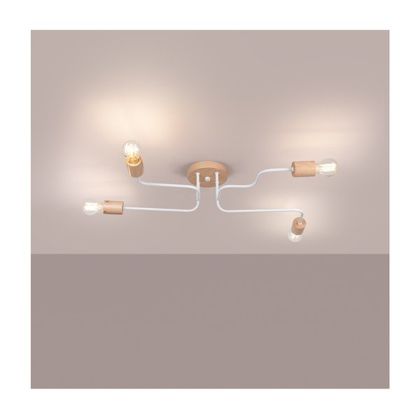 Plafonieră în culoare naturală 58x75 cm Dazzle – Sollux-image-1