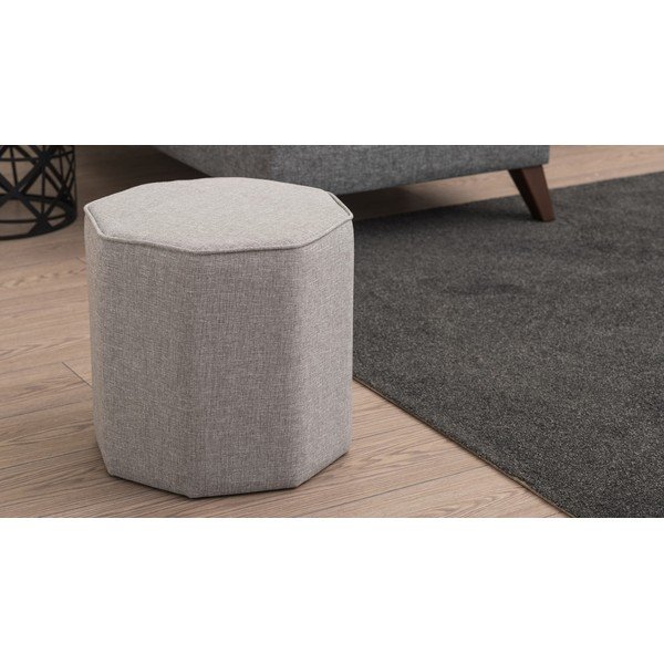 Taburet maro deschis Hexa – Balcab Home-image-2