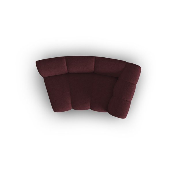 Modul pentru canapea burgundy (colț dreapta) Lupine – Micadoni Home-image-4