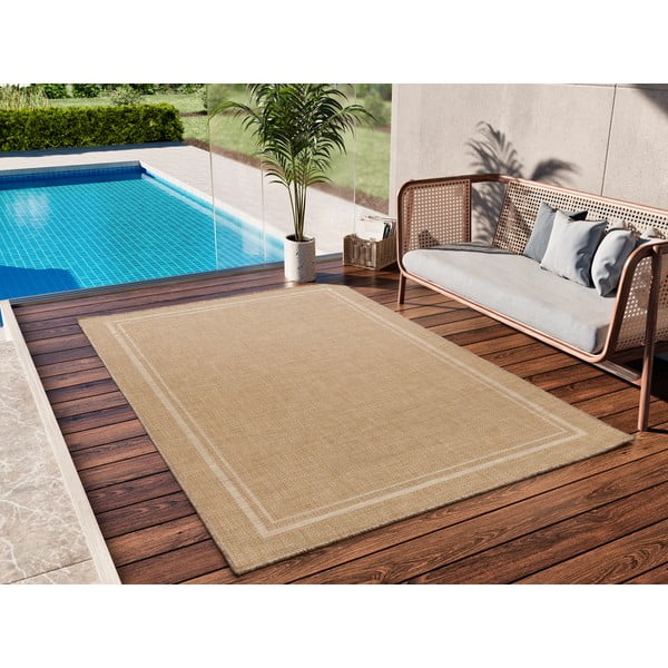 Covor de exterior bej 120x170 cm Guinea Beige – Universal-image-1