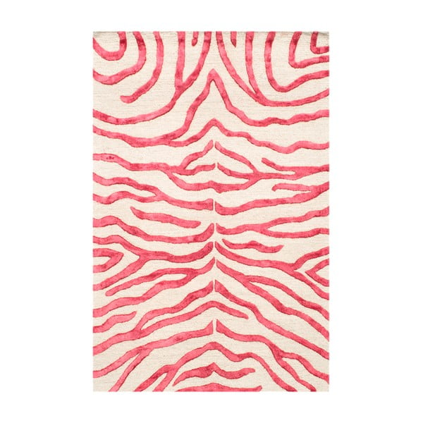 Covor țesut manual Bakero Zebra, 122 x 183 cm