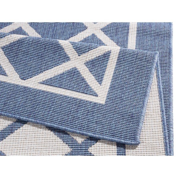 Covor adecvat pentru exterior NORTHRUGS Supreme, 150 x 80 cm, albastru-crem-image-4