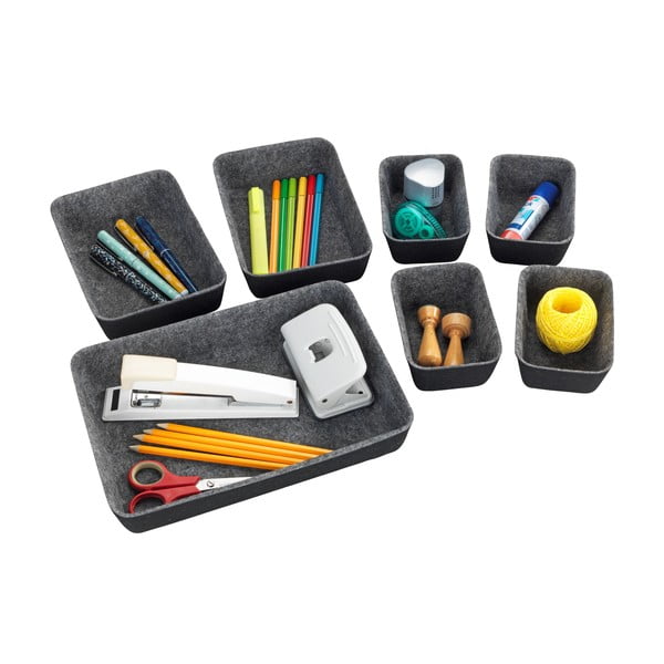 Set de 7 organizatoare Wenko gri-image-4