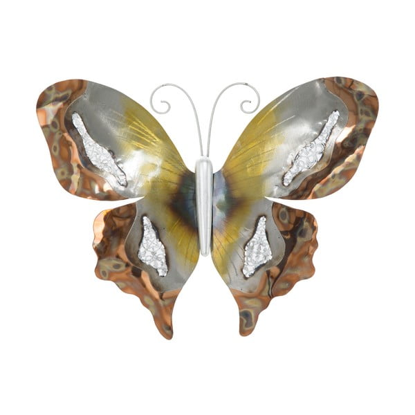 Decorațiune de perete Mauro Ferretti Butterfly, 36,5 x 28,5 cm