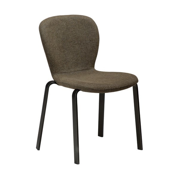 Scaun de dining kaki tapițat Heap – DAN-FORM Denmark