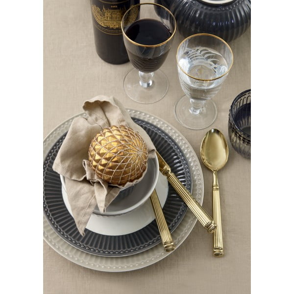 Farfurie din ceramică Green Gate Alice, ø 23 cm, alb-gri-image-1