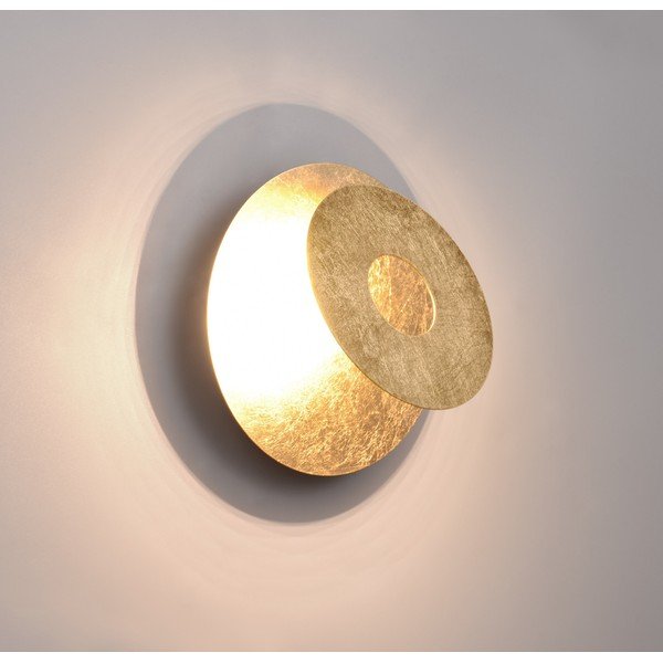 Aplică de perete aurie LED Leano – Trio-image-1
