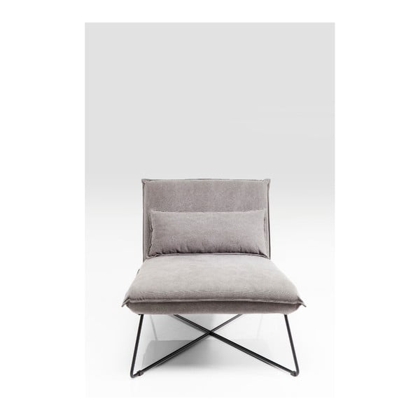 Șezlong Kare Design Cornwall, gri-image-1