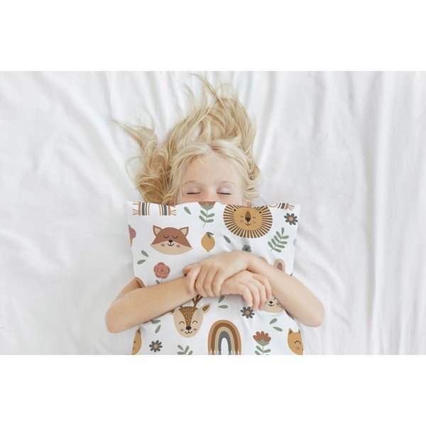 Față de pernă pentru copii din bumbac satinat 45x45 cm Little Boho – Butter Kings-image-1
