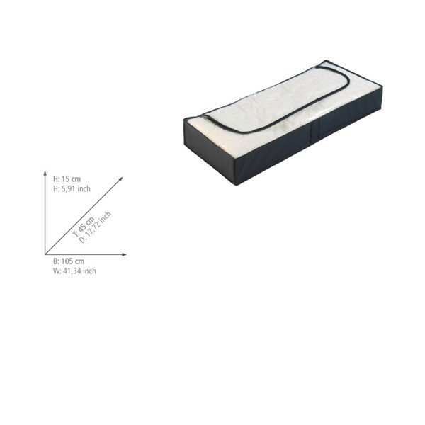 Cutie depozitare Wenko, 105 x 45 cm, negru-image-1