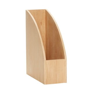 Organizator din lemn de stejar pentru birou Hübsch