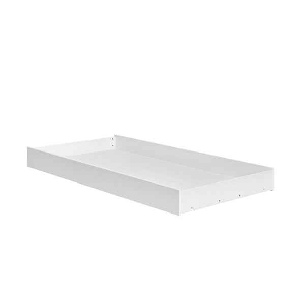 Sertar sub pat copiil Pinio Basics, 90 x 200 cm, alb