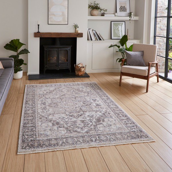 Covor gri/bej 120x170 cm Vintage – Think Rugs-image-1
