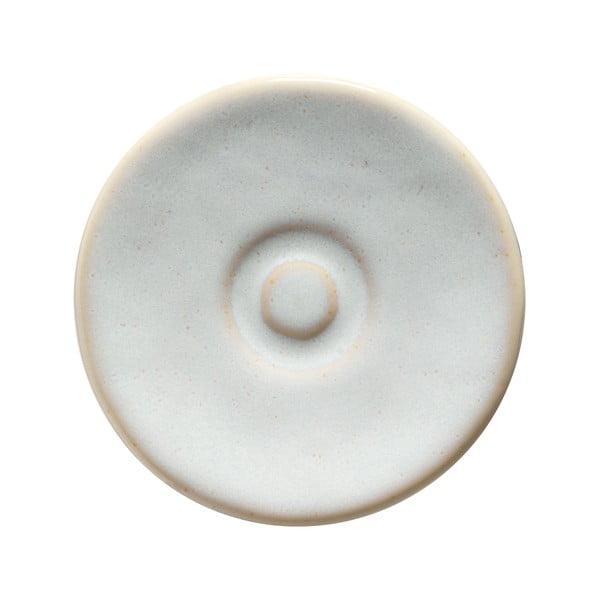 Farfurioară din gresie ceramică pentru ceașca espresso Costa Nova Roda, ⌀ 11 cm, alb
