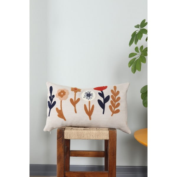 Pernă decorativă din in 25x43 cm Orkide – Mioli Decor-image-1
