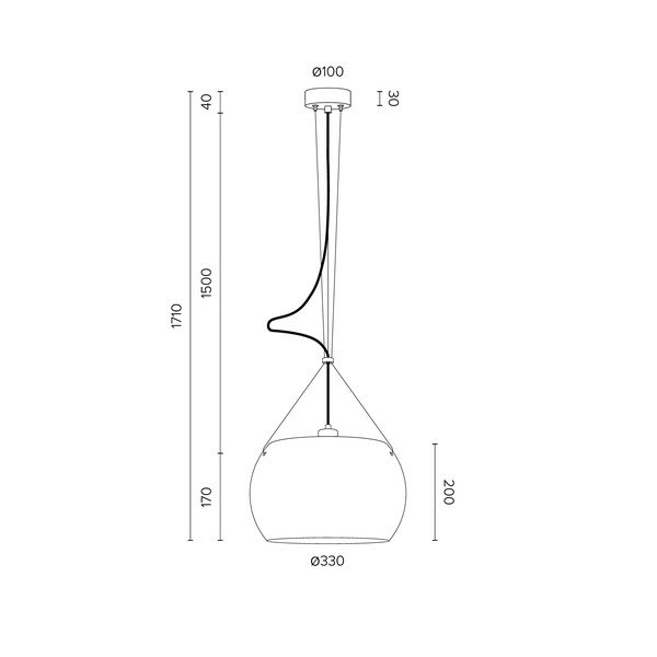 Lustră Sotto Luce Momo Matte, ⌀ 33 cm, arămiu-image-3