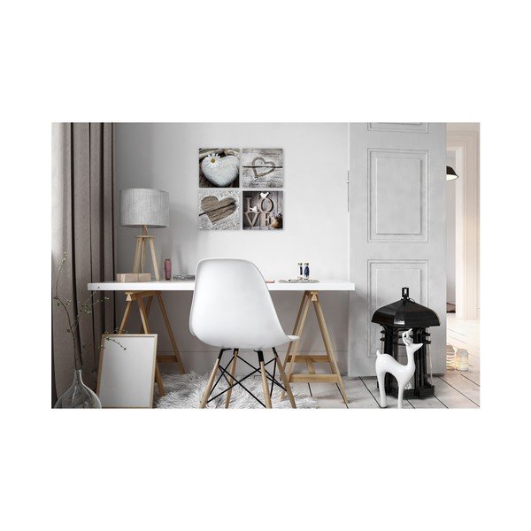 Tablou din mai multe piese Styler Shabby Sepi, 32 x 32 cm-image-2