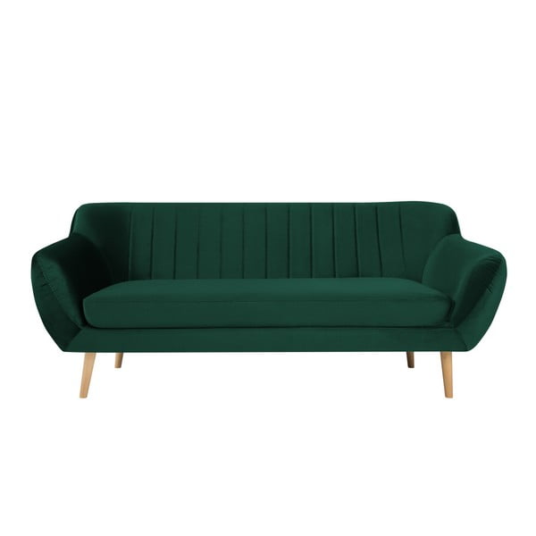 Canapea cu 3 locuri Mazzini Sofas BENITO, verde