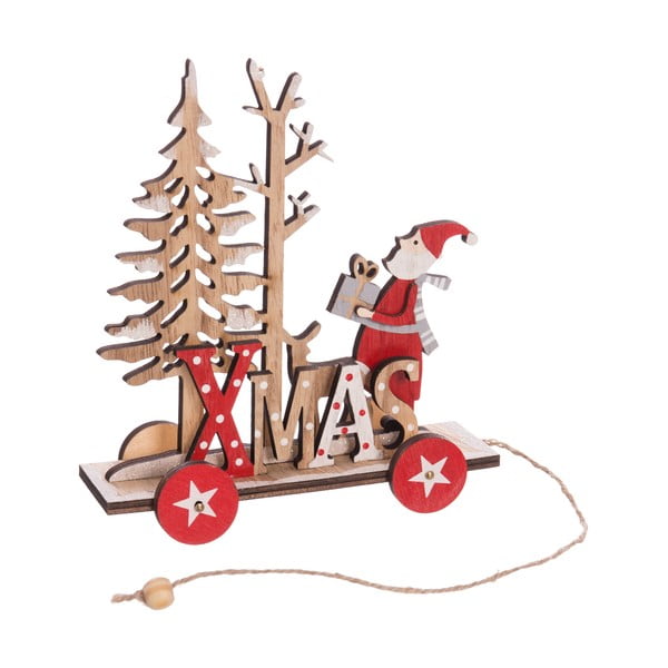 Decorațiune de Crăciun, din lemn Unimasa Santa Claus